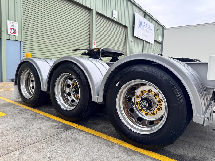 2006 Vawdrey St3 Lead A 12 Pallet Drop Deck Semi 