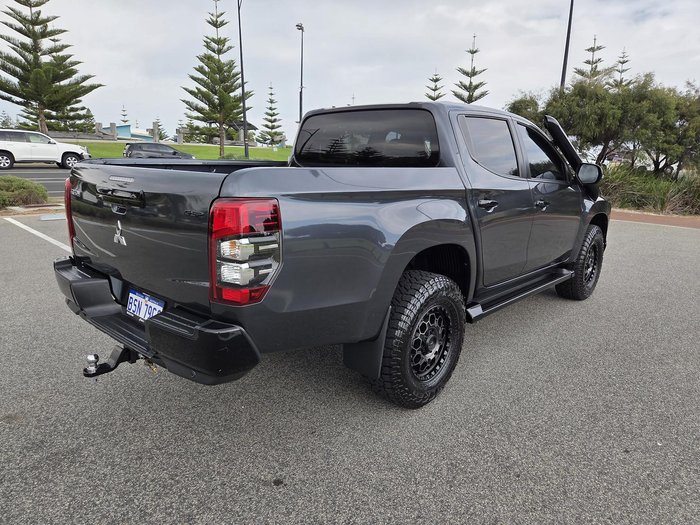2022 Mitsubishi Triton GSR MR MY23 4X4 Dual Range Graphite Grey with Black Roof