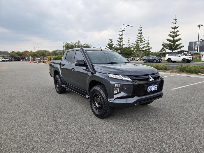 2022 Mitsubishi Triton GSR MR MY23 4X4 Dual Range Graphite Grey with Black Roof