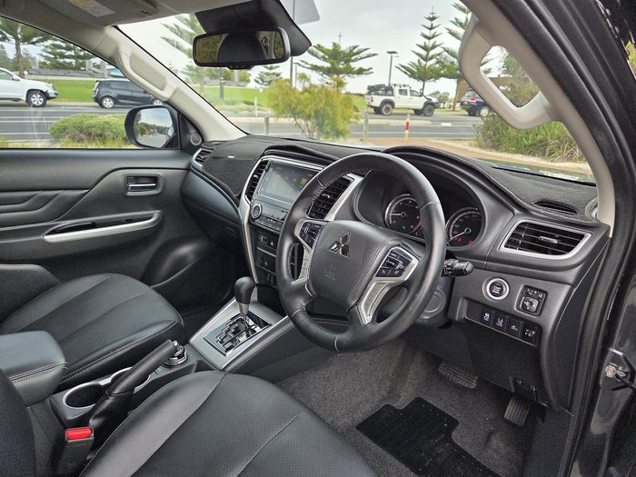 2022 Mitsubishi Triton GSR MR MY23 4X4 Dual Range Graphite Grey with Black Roof