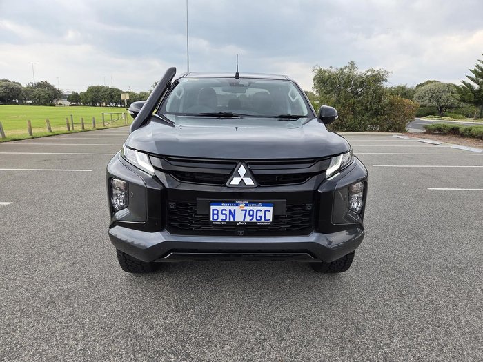 2022 Mitsubishi Triton GSR MR MY23 4X4 Dual Range Graphite Grey with Black Roof