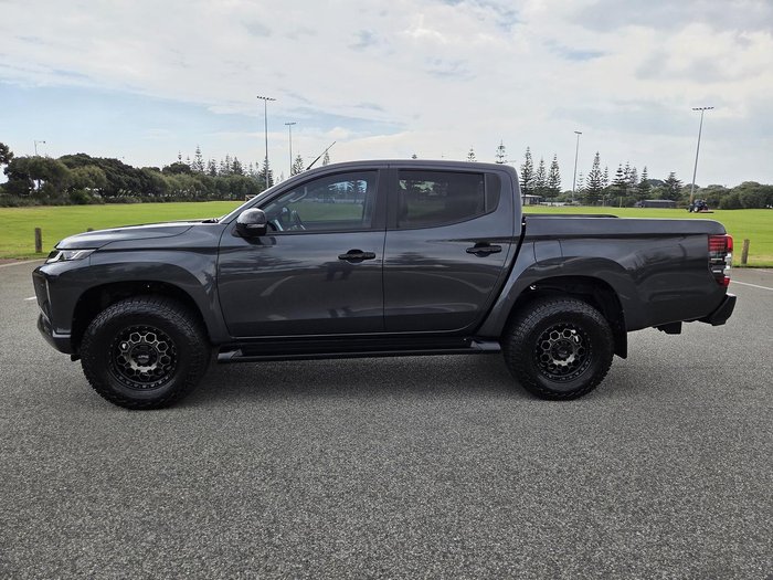 2022 Mitsubishi Triton GSR MR MY23 4X4 Dual Range Graphite Grey with Black Roof