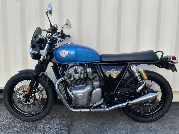 2023 ROYAL ENFIELD INTERCEPTOR 650 CHROME ROAD BLUE