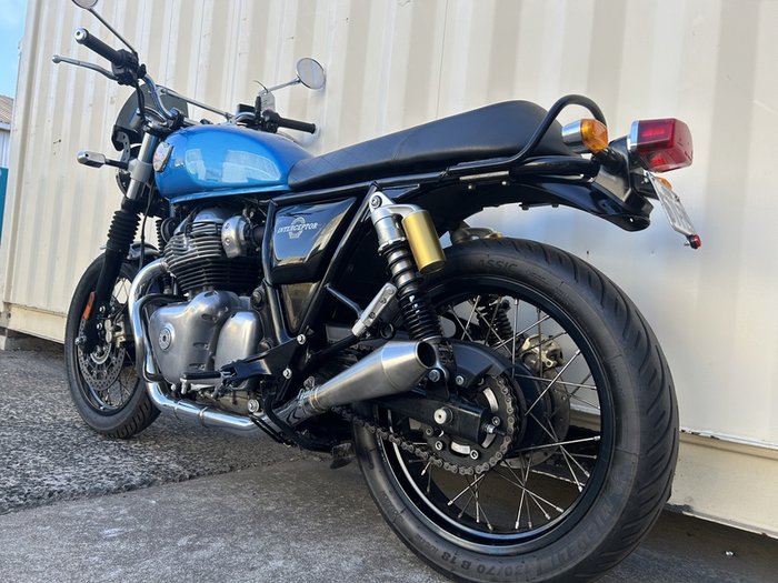 2023 ROYAL ENFIELD INTERCEPTOR 650 CHROME ROAD BLUE