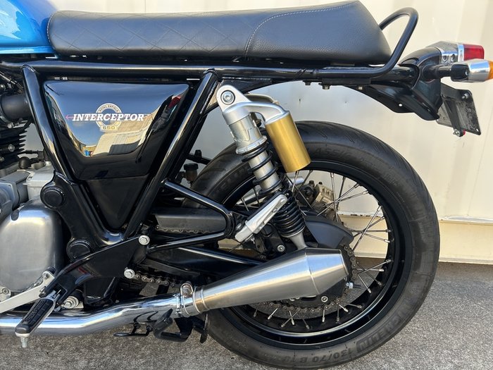 2023 ROYAL ENFIELD INTERCEPTOR 650 CHROME ROAD BLUE