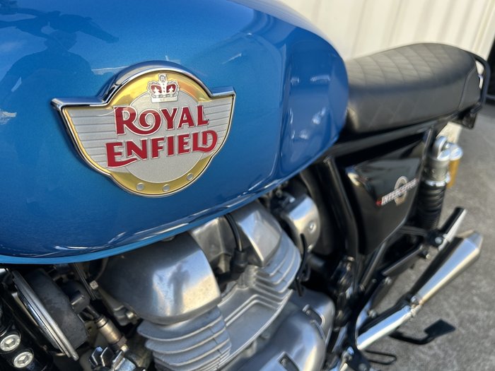 2023 ROYAL ENFIELD INTERCEPTOR 650 CHROME ROAD BLUE