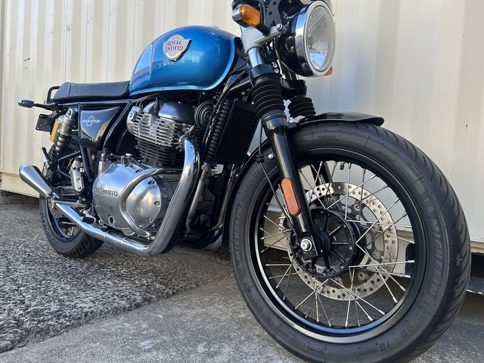 2023 ROYAL ENFIELD INTERCEPTOR 650 CHROME ROAD BLUE