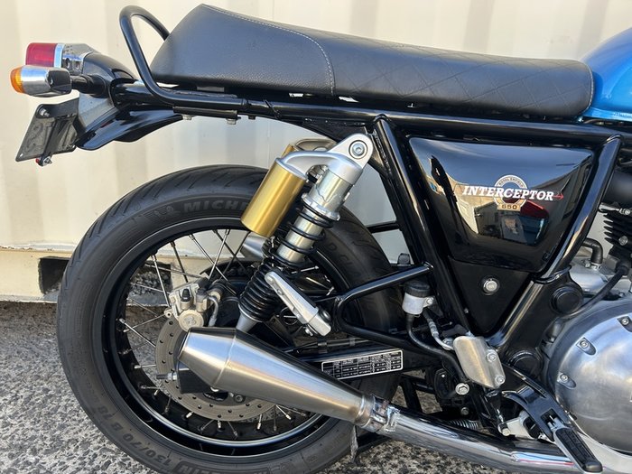 2023 ROYAL ENFIELD INTERCEPTOR 650 CHROME ROAD BLUE