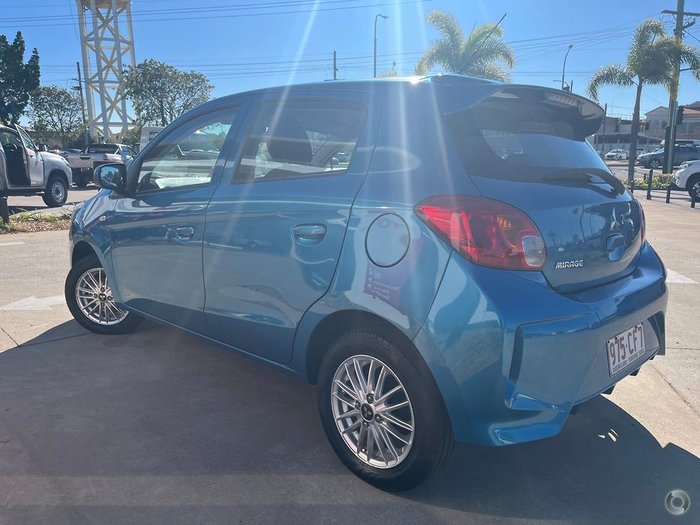 2021 Mitsubishi Mirage ES LB MY22 Cyber Blue