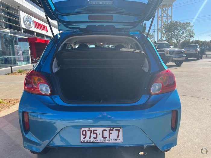 2021 Mitsubishi Mirage ES LB MY22 Cyber Blue