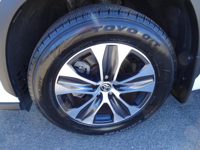 2021 Toyota Kluger GXL AXUH78R 4X4 On Demand Frosted White