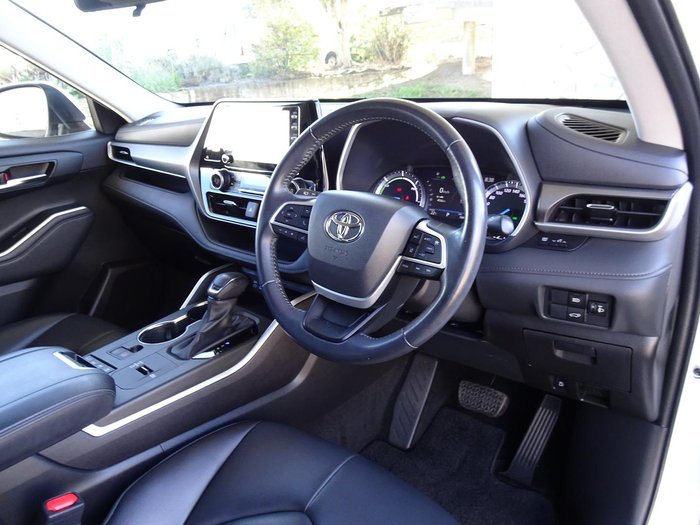 2021 Toyota Kluger GXL AXUH78R 4X4 On Demand Frosted White