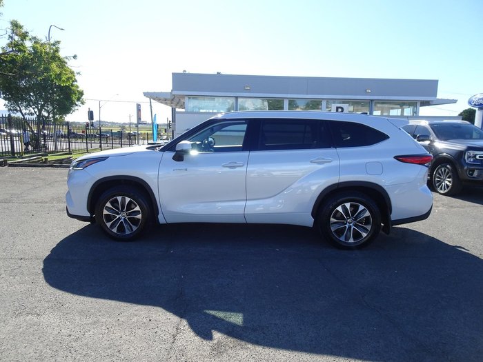 2021 Toyota Kluger GXL AXUH78R 4X4 On Demand Frosted White