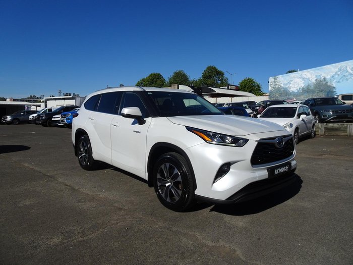 2021 Toyota Kluger GXL AXUH78R 4X4 On Demand Frosted White