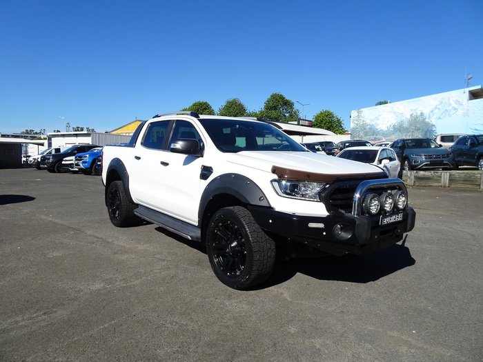 2020 Ford Ranger Wildtrak PX MkIII MY20.25 4X4 Dual Range Arctic White