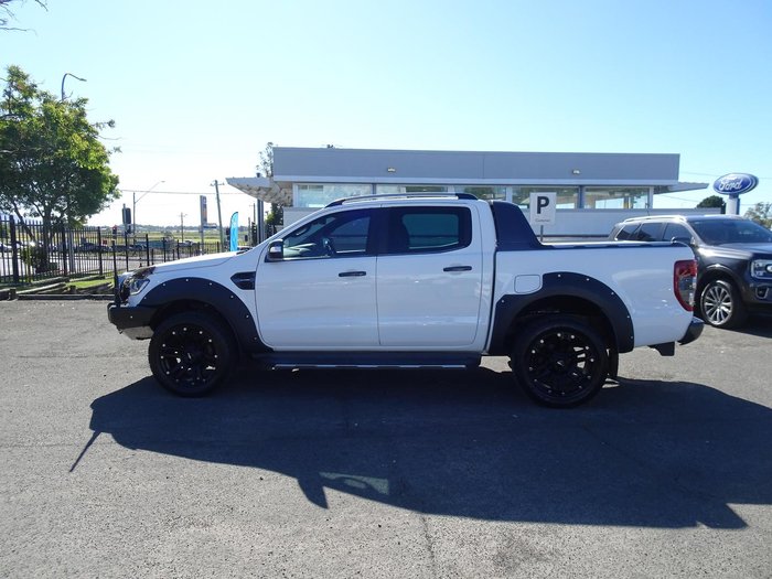 2020 Ford Ranger Wildtrak PX MkIII MY20.25 4X4 Dual Range Arctic White