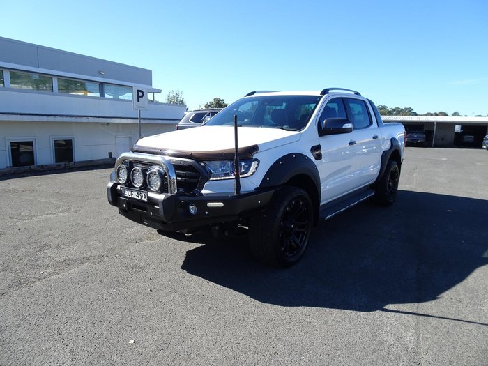 2020 Ford Ranger Wildtrak PX MkIII MY20.25 4X4 Dual Range Arctic White