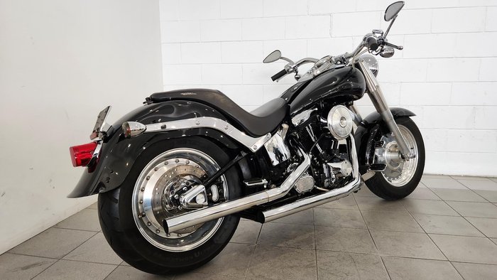 1992 Harley-Davidson Fat Boy 80 (FLSTF) Softail Black