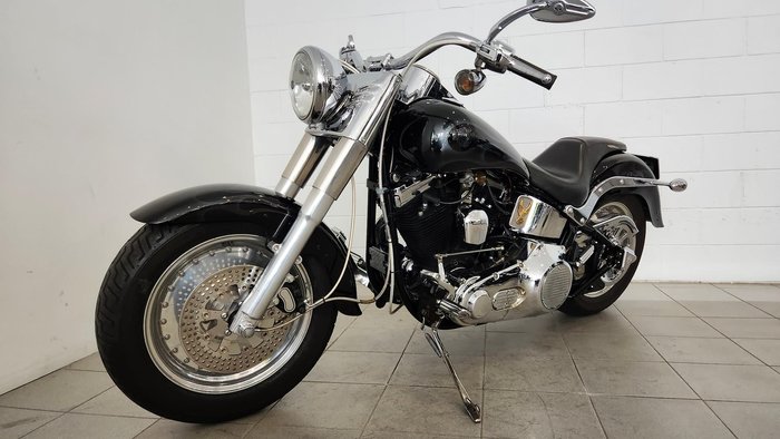 1992 Harley-Davidson Fat Boy 80 (FLSTF) Softail Black