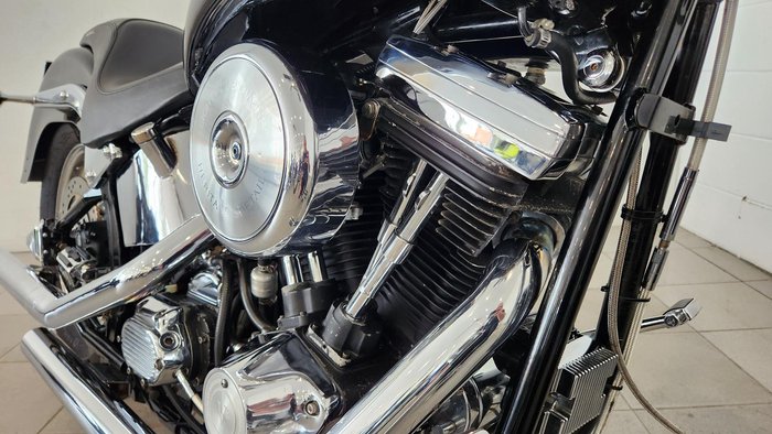 1992 Harley-Davidson Fat Boy 80 (FLSTF) Softail Black