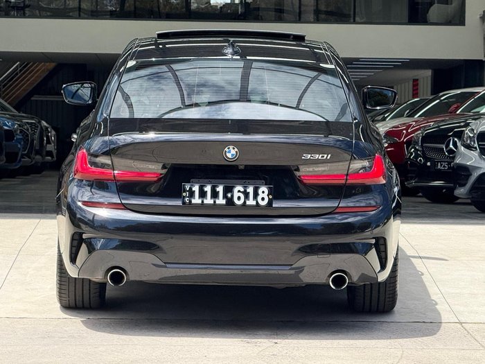 2022 BMW 3 Series 330i M Sport G20 Black Sapphire