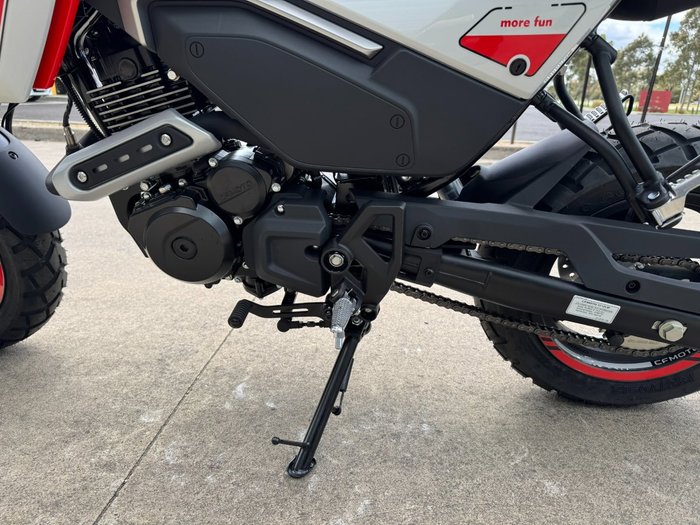 2025 CFMOTO XO PAPIO TRAIL NEBULA WHITE