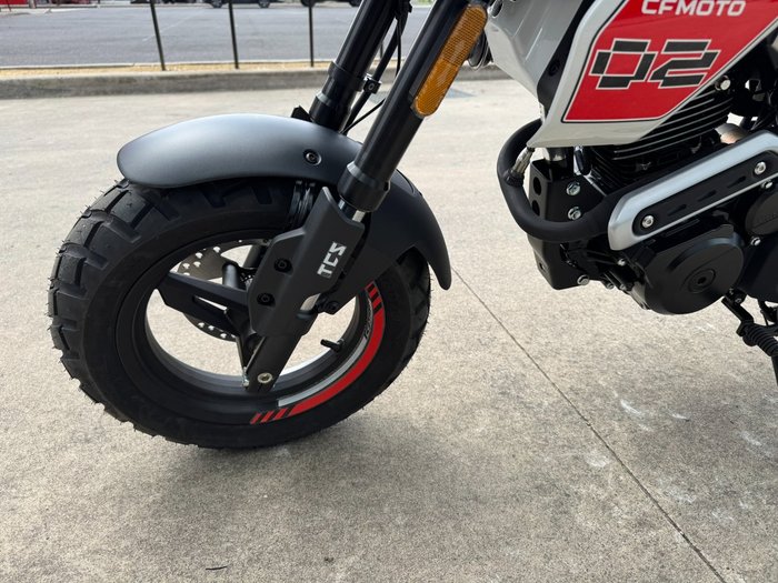 2025 CFMOTO XO PAPIO TRAIL NEBULA WHITE