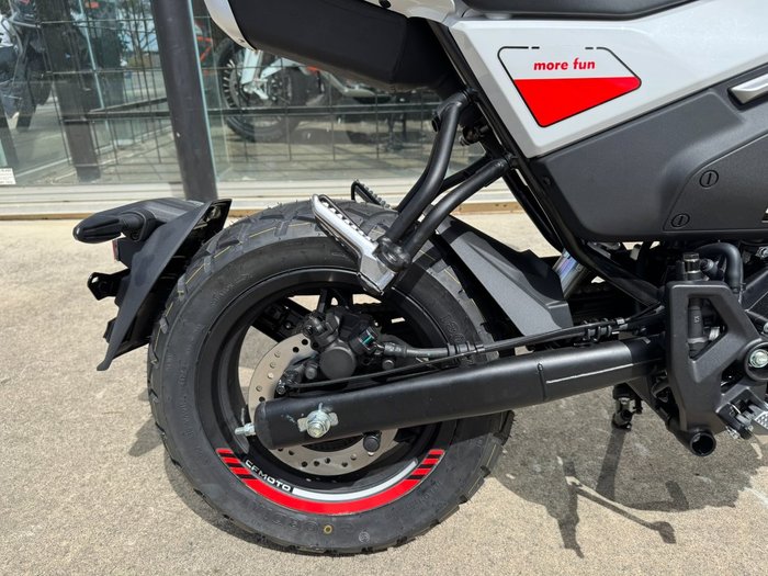 2025 CFMOTO XO PAPIO TRAIL NEBULA WHITE