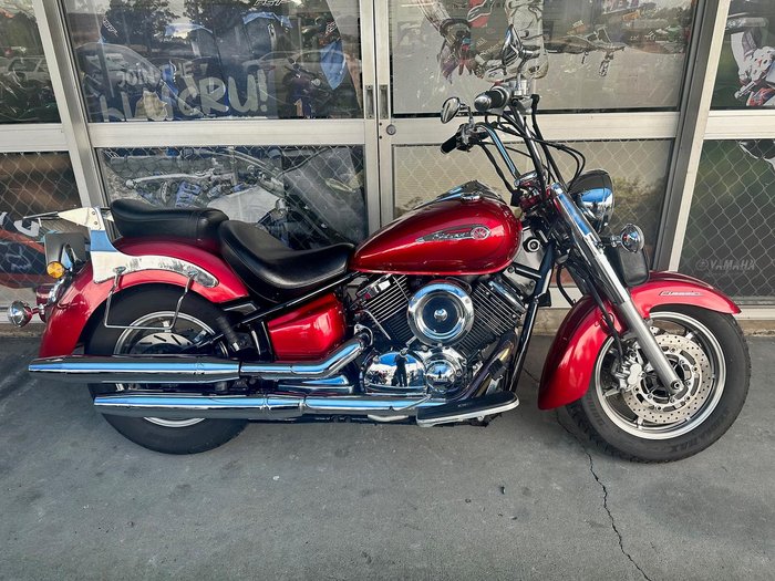 2009 Yamaha V-Star XVS1100A Classic V-Star Burgundy