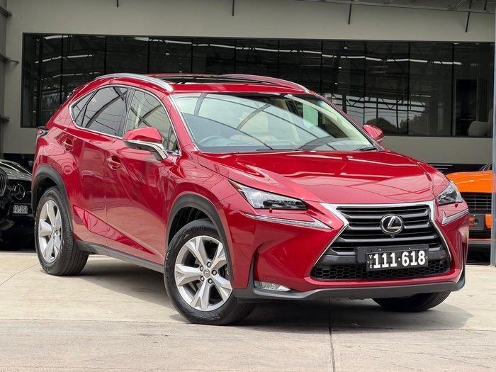 2017 Lexus NX 200t Sports Luxury AGZ15R AWD Vermillion
