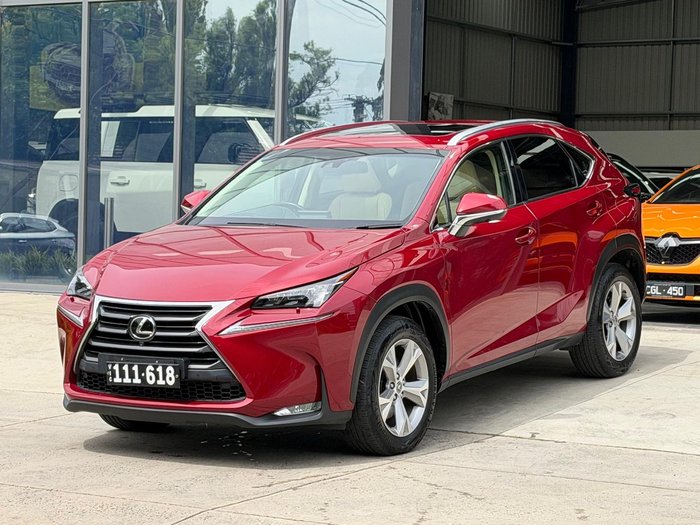 2017 Lexus NX 200t Sports Luxury AGZ15R AWD Vermillion
