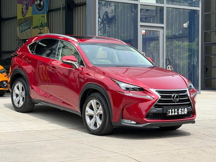 2017 Lexus NX 200t Sports Luxury AGZ15R AWD Vermillion