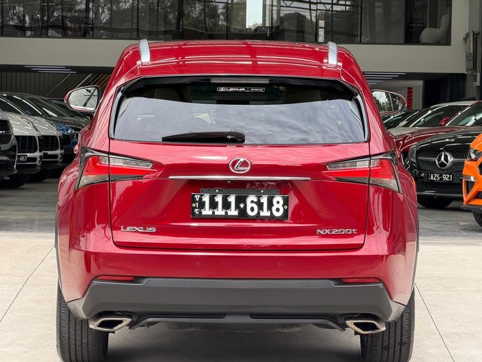 2017 Lexus NX 200t Sports Luxury AGZ15R AWD Vermillion