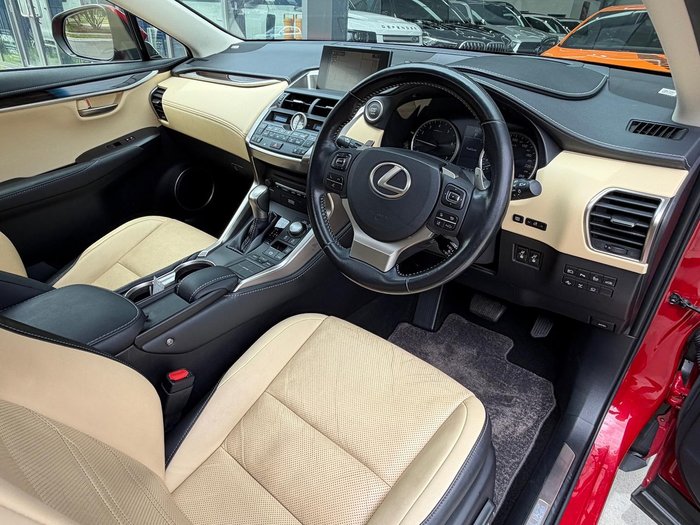 2017 Lexus NX 200t Sports Luxury AGZ15R AWD Vermillion