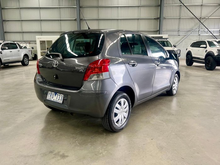 2011 Toyota Yaris YR NCP90R MY11 Graphite