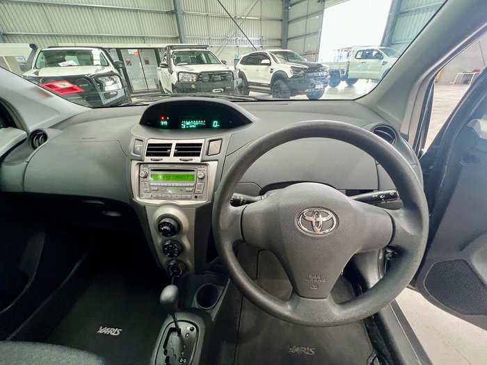 2011 Toyota Yaris YR NCP90R MY11 Graphite