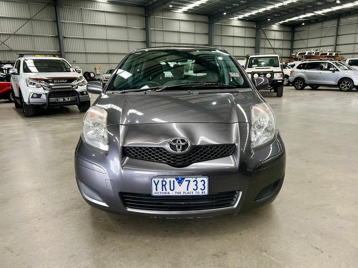 2011 Toyota Yaris YR NCP90R MY11 Graphite