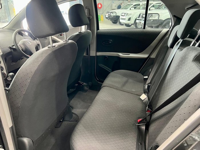 2011 Toyota Yaris YR NCP90R MY11 Graphite