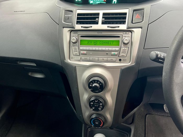 2011 Toyota Yaris YR NCP90R MY11 Graphite