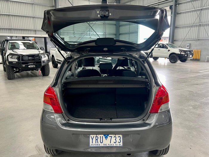 2011 Toyota Yaris YR NCP90R MY11 Graphite