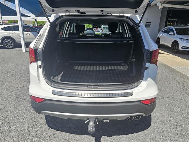 2014 Hyundai Santa Fe Elite DM MY14 4X4 On Demand WHITE