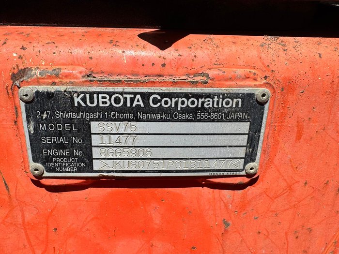 Kubota Ssv75