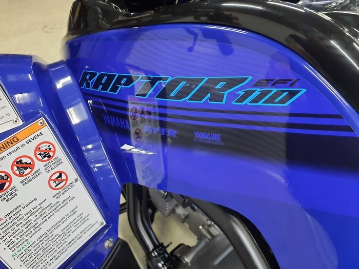 2025 Yamaha Raptor 110 (YFM110R) Raptor Blue