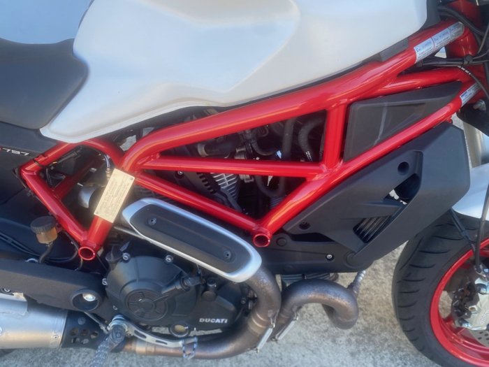 2018 DUCATI MONSTER 797 STAR WHITE-DARK ST White