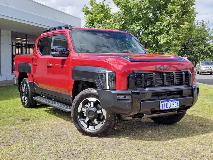 2025 Kia Tasman X-Line TK MY26 4X4 Dual Range Runway Red