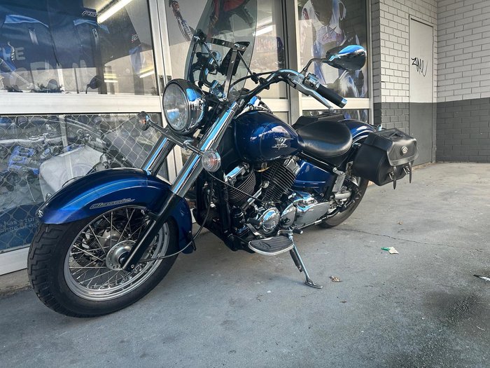 2010 Yamaha V-Star XVS650A Classic V-Star Blue