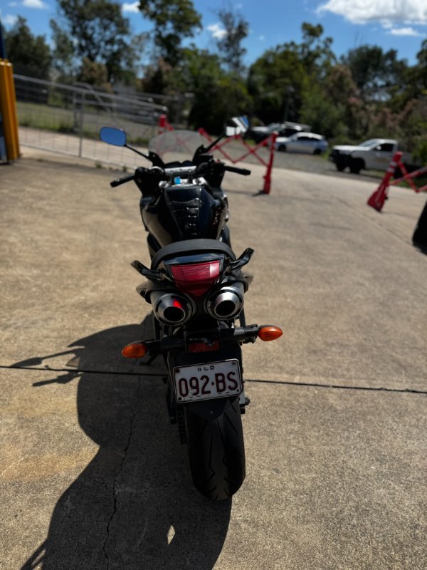 2007 Yamaha FZ6N Black