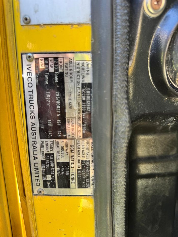 2013 Iveco Acco K2350G 280