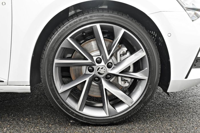 2024 SKODA Superb 206TSI SportLine NP MY24 4X4 Constant Moon White