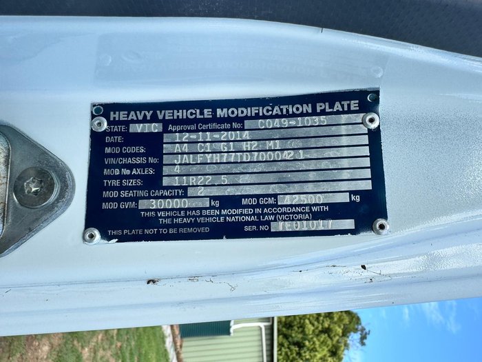 2014 Isuzu Fh Series